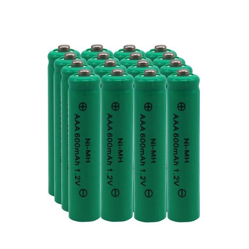単4充電池充電式電池1.2V単四単4形ニッケル水素ソーラー電池AAA600mAh家庭用時計カメラリモコンソーラーライト用16本