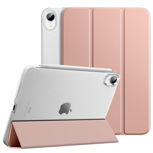 A4 Size - iPadMiniA17ProiPadMini6ケースDadanismiPadmini2024/2021iPadMini第7/6世代保護ケースiPad8.3インチスマートカバー半透明カバースタンドケース