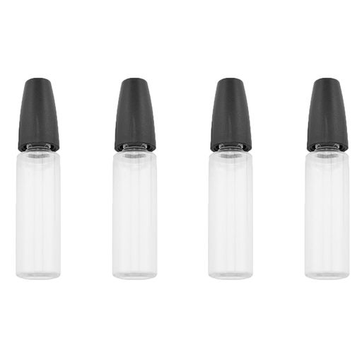 Stoooduoユニコーンボトル液体ドロッパーボトル液体貯蔵用DIY用電子タバコリキッドボトル接着剤ボトル替え容器【4個*20ml】