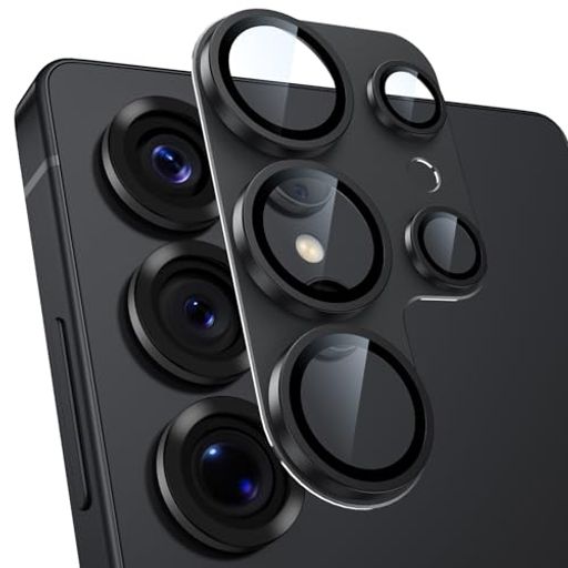カメラフイルムGALAXYS25ULTRA用カメラ保護全面保護9H強化ガラスアルミ合金ギャラクシーS25ULTRAレンズカバー耐衝撃露出オーバー防止黒縁取り超高透過率プロテクターブラック カメラフイルムGALAXYS25ULTRA用カメラ保護全面保護9H強化ガラスアルミ合金ギャラクシーS25ULTRAレンズカバー耐衝撃露出オーバー防止黒縁取り超高透過率プロテクターブラック