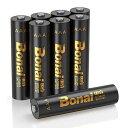 BONAI 乾電池 リチウム電池 単四形 8本高容量、長持ち、単4乾電池 1.5V(非充電式)(2)