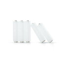 KOME 電池 アダプター 4から3 単4形電池を単3形電池に変換 電池スペーサー 防災用品 地震 非常用 お徳用5枚入れ(2)
