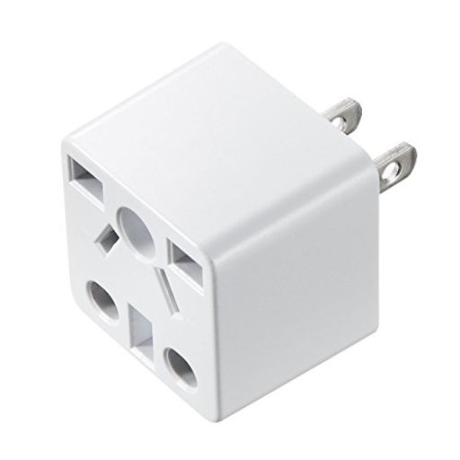 Transformers, Conversion Plugs - サンワサプライ日本専用マルチタイプ電源変換アダプタホワイトTR-AD5W
