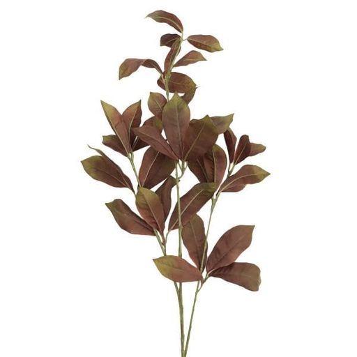 造花シルクフラワー『イヌビワリーフスプレーブラウンV22180-008』