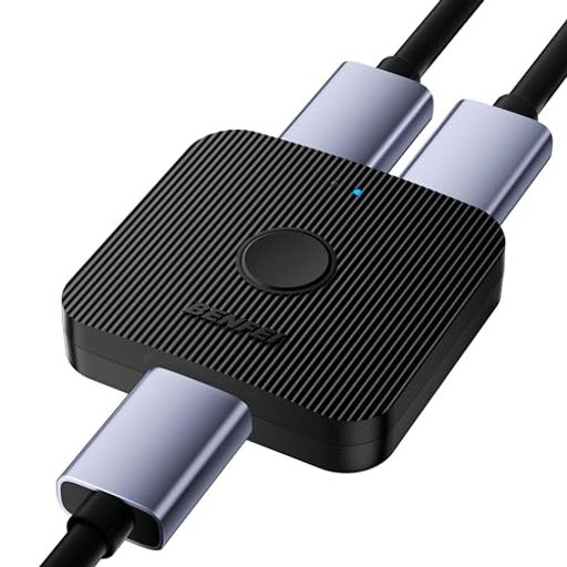 コンパクトなデザイン-コンパクトに設計されたBenfei HDMIスイッチは、2つのHDMIソースを1つのHDMIモニターに接続し、モニターのHDMIソースを簡単に切り替えます。 または、1つのHDMIソースを2つのHDMIモニターに接続し、HDMIソースのターゲットディスプレイモニターを変更します。 HDMIケーブルのプラグを抜き差しせずに簡単に使用できます。 アップグレードされたHDMIスイッチ:Amazon Firestick、XBox 360、XBox One、PS3 / PS4向けの理想的なソリューション、改良されたHDMIスロット設計により、プラグインとプレイが簡単になりました。 内蔵の高度なICチップは、HDMI信号の双方向性を完璧に変換します。 高速かつ安定した伝送:HDMIスイッチは、10.2Gbpsの高帯域幅のデータ伝送を提供し、入出力AWG26 HDMI標準ケーブル長は最大5mに達する可能性があります。 遅延なし、画像または音質の損失なし。 (HDMIケーブルは含まれていません)✅注意: HDMI ケーブルはパッケージに含まれていません。