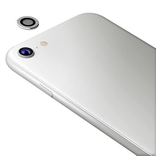 iPhoneSE(第3・2世代)/8/7用カメラレンズプロテクター[シルバー]PG-22MCH02SV