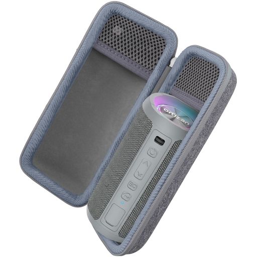 トラベル 1.Ortizan Bluetooth スピーカー—収納ケース 保護 (ご注意: Ortizan bluetoothスピーカー及び他のアクセサリーが含まれません) 2.耐久性が高く、何千もの開閉ファスナーに耐えることができるため、OrtizanスピーカーBluetoothの高音質を保護するために長期間使用できます。 3. OrtizanすぴーかーBluetooth高品質サウンドの色に関係なく、私たちのケースを購入することを選択できます。それは間違いなくあなたの最も信頼できるパートナーになります(将来が必要な場合は、よりカラフルなOrtizaすぴーかー収ケースを生産します) 4.硬質のEVA素材で作られ、内部に特別なソフトぬいぐるみ付きなので、Ortizan すぴーかーを保護し、擦り傷、汚れなどをよく防止できます。 5.Ortizan スピーカー bluetoothを保護することは間違いなく最良の選択です。保管する場合でも外出する場合でも、そのような保護ボックスを持たない理由はありません。