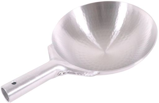 Sauce Pans - アルミ打出中華片手鍋27cm