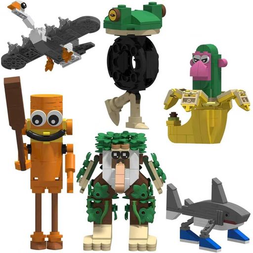 創造力と想像力をかきたてる - 2026年新作、6体のミニフィギュア付きブロックセットは、子供が自由に組み立て、物語を作り、無限の可能性を探求する創造の世界を広げます。 ちょうど良いサイズ - 6体それぞれ分け合って、組立がとても簡単です。持ち運びに便利で、遊ぶのにもぴったり。リアルな質感は精巧な技量を物語り、どんな場面にもふさわしい楽しい動物モデルです。 微細運動能力と空間認識能力を養う - 様々なブロックとフィギュアを組み立てることで、手と目の協調、器用さ、立体構造の理解力を効果的にトレーニングします。 高品質で長く遊べる - 頑丈で子供に安全な素材と耐久性のある設計で、何年も愛用できるおもちゃです。 受賞レベルの知育ギフトセット - 子供を喜ばせ、親からも感謝されるオールインワンの贈り物。美しいパッケージで、あらゆる特別な祝い事にすぐ贈れます。
