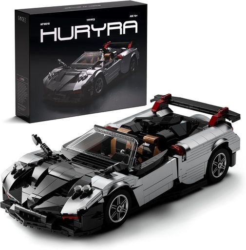 NifelizHURYRAスポーツカーブロック1/14スケールスーパーカー大人向けブロックセット組み立てモデル乗り物車おもちゃオフィス/自宅インテリア向け|車ファンへのギフト誕生日プレゼント(1191…