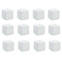 iplusmile12pcs水槽カルシウム石天然カルシウム12mm亀の歯研磨石のミネラルカメ爬虫類の歯研磨昆虫ワラジムシダンゴムシ爬虫類淡水水族館のためのカルシウム粉砕岩水槽