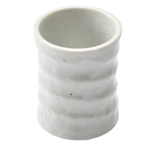 志野ろくべ型長湯呑み(小)[61x78mm]|湯呑茶碗