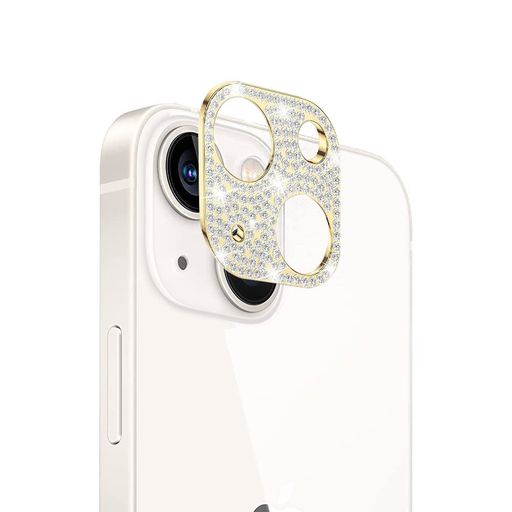 iPhone14/iPhone14Plusカメラ保護フィルム【1枚】ゴールドカメラカバーカメラレンズ保護カバーiPhone14/iPhone14Plus対応カメラフィルム