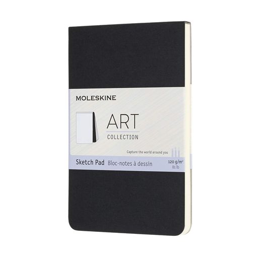 樂天商城 - モレスキン アートコレクション スケッチパッド ソフトカバー ポケットサイズ ブラック ARTSKPAD2