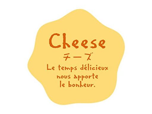 cottaフレーバーシールナチュラル変形チーズ黄2.8x2.8cm71021100枚入