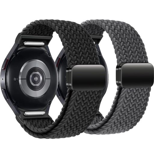 2枚入りワンタッチバンドコンパチブルgalaxywatch7/6バンド40mm44mm/galaxyウォッチ5バンド40mm44mm/5Pro45mm/4バンド/FEバンド、編み込みマグネットナイロンgalaxy 2枚入りワンタッチバンドコンパチブルgalaxywatch7/6バンド40mm44mm/galaxyウォッチ5バンド40mm44mm/5Pro45mm/4バンド/FEバンド、編み込みマグネットナイロンgalaxy
