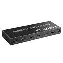HDMI2.0切替器分配器2入力4出力2x44画面同時出力|異なる解像度出力可能ダウンスケール機能音声分離(光デジタル・3.5mmステレオミニ音声出力)UHD4K@60Hz/FpsHDCP2.2RGB/YUV4:4:4Deep