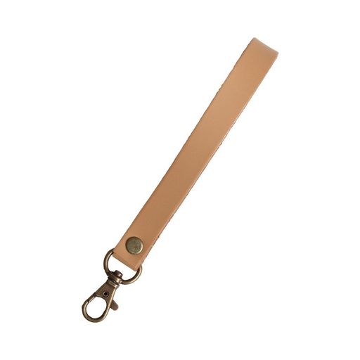 日本紐釦貿易(NipponChuko)クラッチバッグ用本革持ち手巾15mm長さ19cmベージュMAW28-E手芸用品バッグ材料持ち手