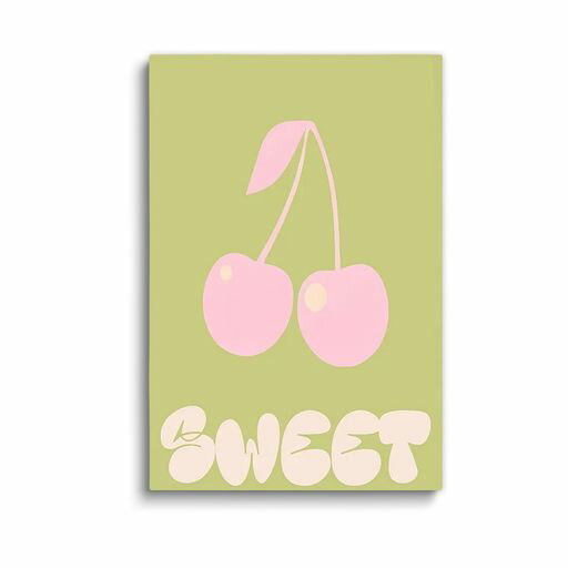 LAKELUUYAABohoGreenHeartウォールアートキャンバスアートポスター壁飾りフラワーマーケット北欧おしゃ..