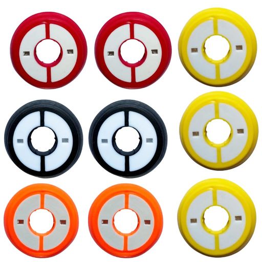 Small Accessories - 仕掛け巻き釣り糸巻き仕掛け10個セット釣りライン巻ラインワイヤー釣りランダムな色釣り糸ボビン