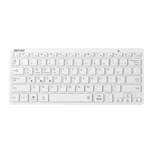 【対応機種】Bluetooth モジュールを搭載したパソコン、Android端末、Macシリーズ、iPad、iPhone、PlayStation 4 【インターフェース】準拠規格 Bluetooth Ver.3.0 class2準拠【電波周波数】2.4GHz帯【電波到達距離】非磁性体(木の机など)約10m、磁性体(鉄鋼の机など)約3m(※環境によって異なります。