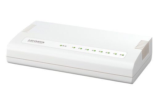 I-ODATAネットワークハブ/LANハブ/スイッチングハブ100BASE-TX/8ポート/省電力ETX-ESH08WB I-ODATAネットワークハブ/LANハブ/スイッチングハブ100BASE-TX/8ポート/省電力ETX-ESH08WB