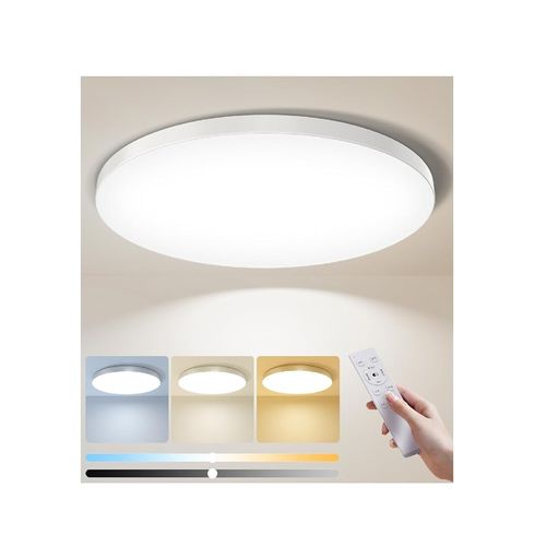 CoizaberaLEDシーリングライト6畳28w3600lm調光調色豆電球常夜灯タイマー メモリ機能照明天井おしゃれledライト蛍光灯和室/洋室/寝室/玄関/リビング/キッチン適用1【赤外線リモコン】スマホ…