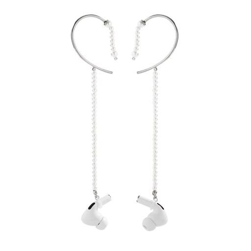 NILSTOREYAirpodsイヤーホルダークリップ用イヤリング1ペアクリップオン紛失防止イヤリングストラップA..