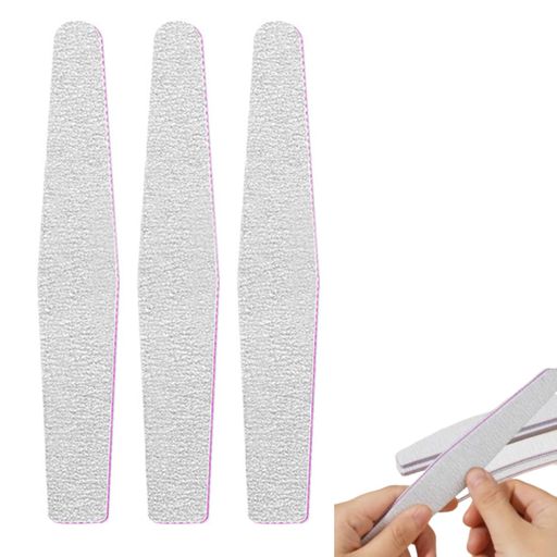 ISHR爪やすり爪磨き3個セット100/180ネイルファイルネイルシャイナープロ爪磨きネイル用品両面仕様DIY..