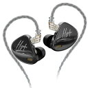 LINSOUL CCA HYDRO 2DD+8BAハイブリッド型ブラック音楽愛好家に向け設計ハイエンドイヤホン 2つの異なるケーブルオプション プロフェッショナルな4ウェイクロスオーバーテクノロジーを採用