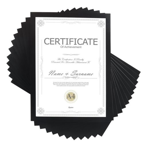 Wtrgas額縁A4賞状額マグネットフレーム額写真絵画壁貼り取り付け簡単ブラック12枚セット