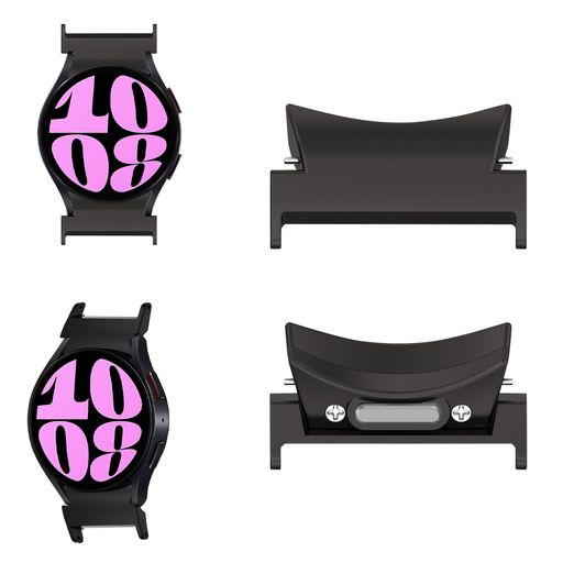 [ROSOKI] ワンタッチ バンドアダプター SAMSUNG GALAXY WATCH FE 40MM / GALAXY WATCH 7/6/5/4 40MM 44MM 、GALAXY WATCH 6 CLASSIC 43MM 47MM 用