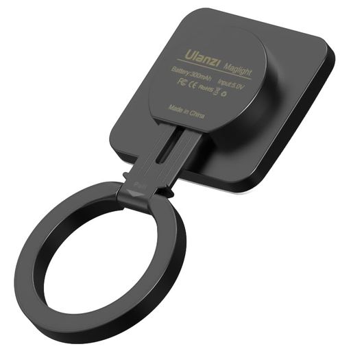 UlanziLT010SmartphoneMagsafeSelfieFlipLight-BLACK