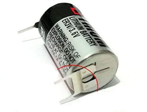 PLCBATT®  ER3V/3.6V JZSP-BA01 CPM2A-BAT01 Q6BAT(3 IRON FEET