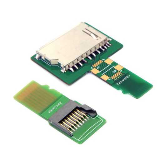 chenyang マイクロSDからSDカードへの拡張アダプター SD TFからSDメモリーカードアダプター 1セット