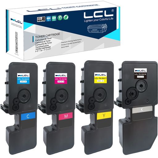 LCL(4色セットブラックシアンマゼンタイエロー)Kyocera用京セラ用TK-5241TK-5241KTK-5241CTK-5241MTK-5241Y互換トナーカートリッジ対応機種:KyoceraECOSYS