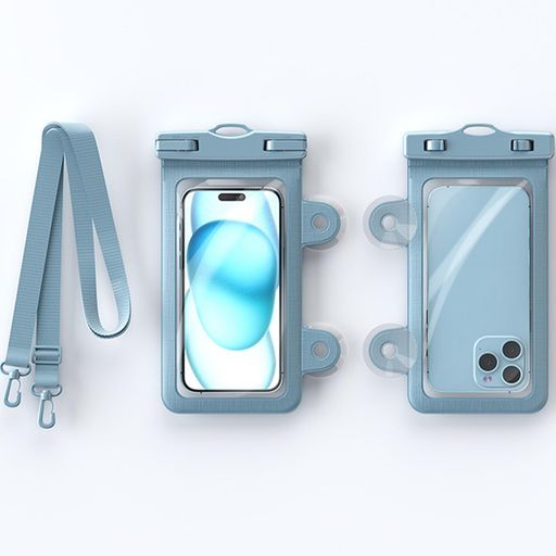 【製品内容】防水スマホケース本体(20cmx14cm)、ネックストラップ、強力吸盤フック2個がセット。7インチ以下の全スマホに対応します。 【高品質素材】ABS+PVCの耐衝撃複合素材を採用。IPX8防水認証で水深30mまで完全防水。高透明設計で画面がクリアに見えるのはもちろん、防塵性能と高い耐摩擦性で日常の衝撃からもガードします。 【商品の特徴】水中でも指紋認証/Face IDが反応! 特殊加工スクリーンでタッチ感度を確保し、水中操作や撮影がスムーズ。ボタン配置も考えられた設計で、押し心地よく反応も良好です。 【使いやすい】浴室やキッチンの滑りやすい壁面にもピタリと貼れる強力吸盤2個付き。首かけ用のソフトストラップも同梱。軽量設計で負担なく、縦横自由な固定が可能です。 【幅広い用途】海・プールでの水中撮影から、入浴中・キッチンでの動画視聴、雨天時のアウトドアまで。水回りやレジャーシーンを問わず、スマホを濡れや衝撃から守ります。