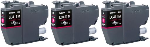 Usb Storage Media - ブラザー工業LC411M純正インクカートリッジ(マゼンタ)3本セット