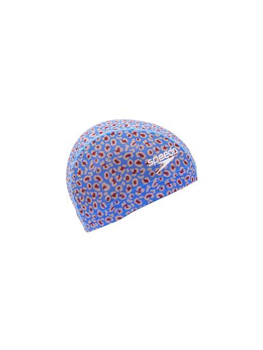 Speedo(スピード)スイムキャップLeopardMeshCapレオパードメッシュキャップSE12452パープルM