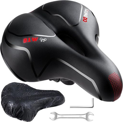 Other - YOUNGDO自転車サドルサドルクッションサドル超肉厚低反発クッション衝撃吸収お尻痛くない防塵/防水カバー付き