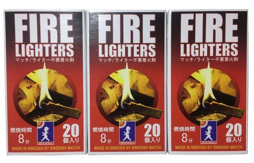 【ヒルナンデス!で紹介】 FIRE LIGHTERS 『ファイヤーライターズ』たけだバーベキューさんご愛用! マッチ型着火剤 火起こし ファイヤー..