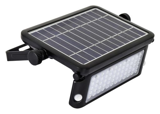 SOL-10PIR-60K ソーラーLEDセンサーライト エコフラッシュ 12W 11410