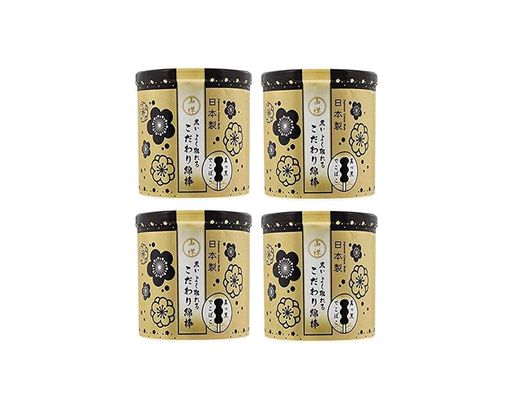 【4個セット】山洋黒いよく取れるこだわり綿棒150本x4個