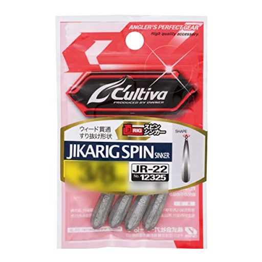 Cases - オーナー直リグスピンシンカーNo.12325OWNER3/4ozウェイト