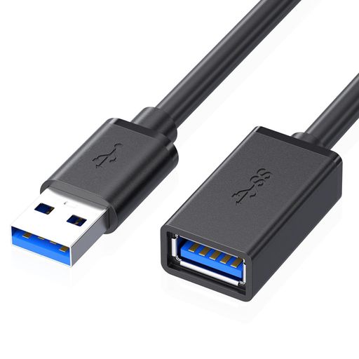 USB3.0延長ケーブルUSBケーブルタイプAオス-Aメスコネクタ5Gbps高速データ転送高耐久性DVDプレーヤー ハードディスクド カメラ 手書きボード ラジエーターなど対応機種(1.5m)