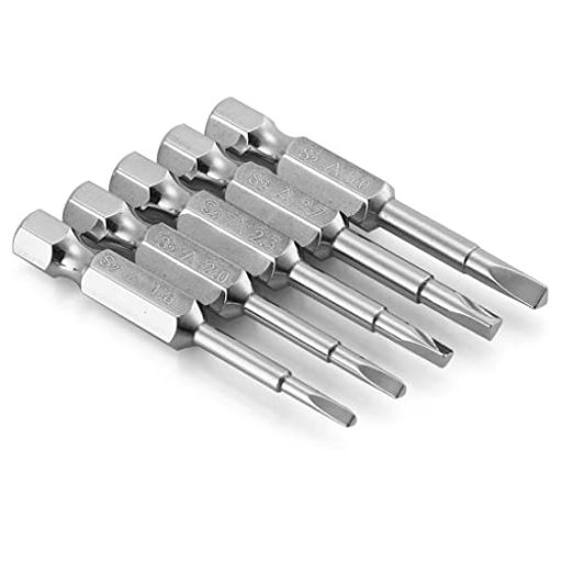 【三角ビットセット】全長:50mm、軸径:6.35mm六角軸(1/4インチ)。サイズ:▲1.8mm、▲2mm、▲2.3mm、▲2.7mm、▲3mm。明確に表記されています - 必要なものを簡単に見つけるための仕様書が印刷されています。 【ドライバービット】5本組50mm六角ドライバービットセット、三角穴ネジの取り付け・取り外しに。 【丈夫で耐摩耗性】高品質のS2合金鋼製、高硬度・高トルク!靭性が良く、破裂しにくく、耐摩耗性があります。 【磁気 三角形ヘッド】磁気ビットは、インストールで簡単にネジを吸収することができます。より便利に、作業効率を向上させる!電動ドライバー、手動ドライバー、電動ドリル、空気圧ドリルなどに適しています。 【幅広い用途】この三角ビットセットは、電動工具、電動ドライバーアセンブリ、電子機器業界、家電製品、精密機器業界、家具業界のネジ装置に広く使用されています。