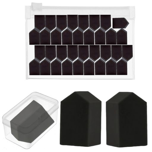 YOYOSOFTスポンジメイク使い捨てスポンジファンデーション大容量35個入ハウス型水あり水なし両用タイプ..