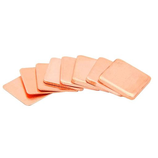 Easycargo20pcs20mmCopperPadShimHeatsinkCoolerHeatSinkCopperPadShimsforcoolingGPULaptopM.2PS5NVMe..