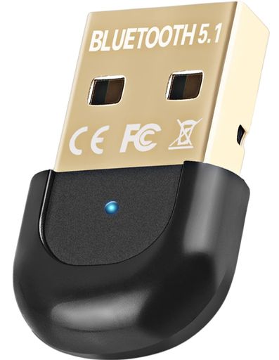 VAVIICLO【最先端BLUETOOTH5.1技術&超低遅延】BLUETOOTHアダプタ BLUETOOTH USB アダプタ 最大通信距離20M 低遅延 超小型 ドングル APTX対応 EDR/LE対応(省電力)