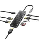 YottamasterUSBCハブ9-in-1Type-cアダプタUSBハブType-c【4KHDMI出力ポート/PD100W急速充電ポート/3つのUSB3.0ポート5Gbps/USB-C3.0ポート/USB2.0